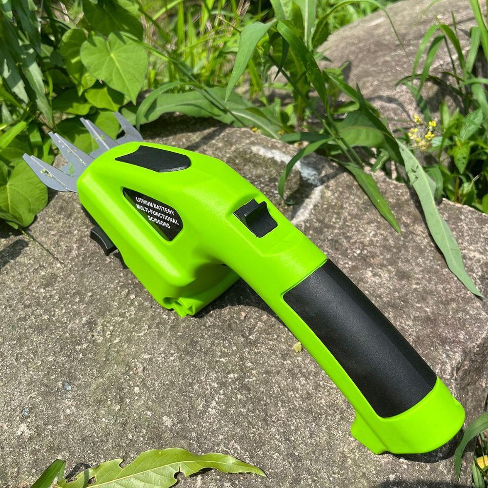 2 In 1 Electric Hedge Trimmer Cordless Grass Trimmer Rechargeable Shear Pruning Mower  Lawn