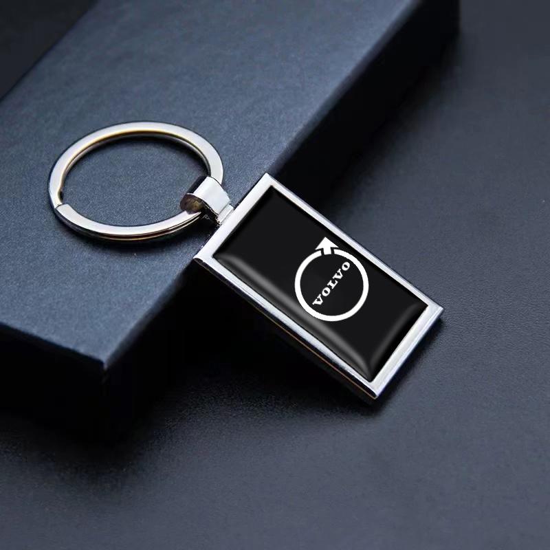Car Emblem Pendant Keychain Metal Key Ring Accessories For Volvo XC90 V90 V60 XC60 V40 S80 S60 S90 C40 XC40 V70 XC70 C30 C70