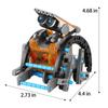 Lucky Doug Solar Robot Kit Science STEM Robot Kit Toy Kids Ages Science Building Set Gift for Boys Girls Students Teens Educational DIY Building Kit