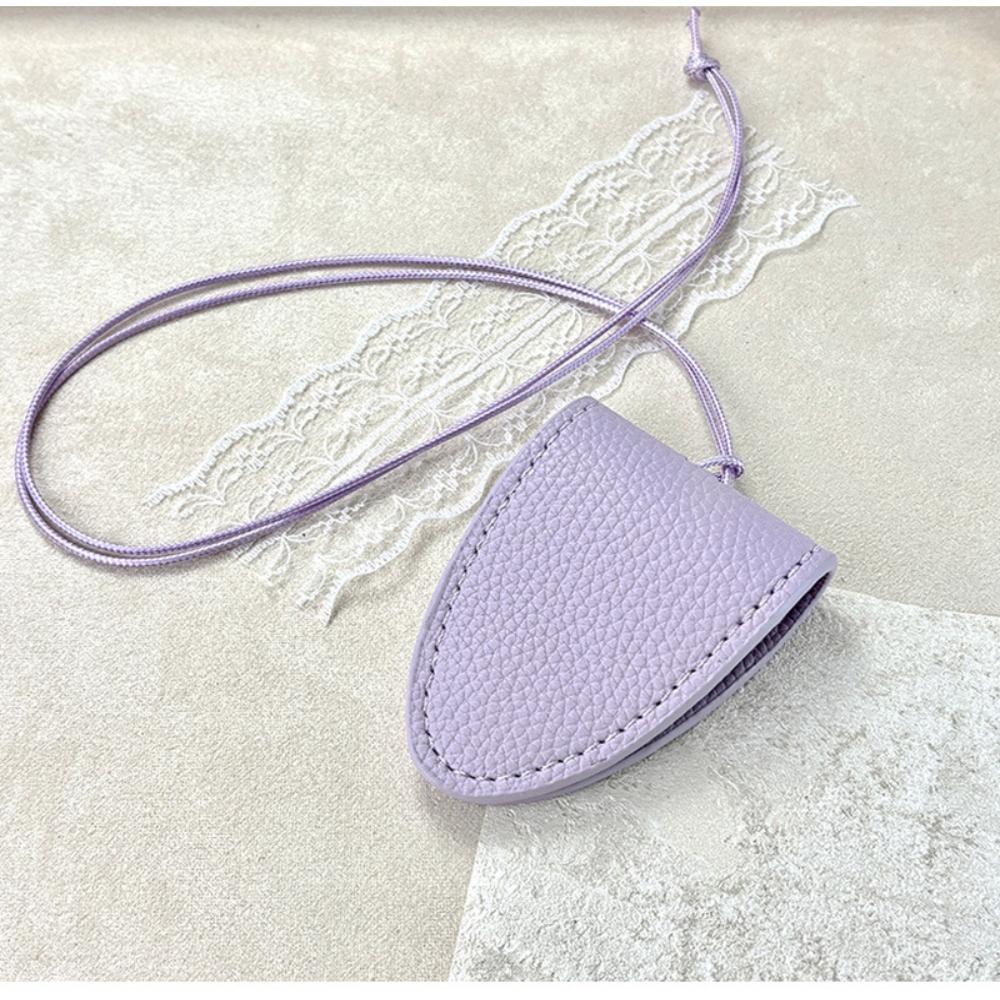 NEW Pu Leather Neck Hanging Glasses Bag Sunglasses Clip Glasses Chain Storage Necklace Women's Hanging Rope Sweater Chain