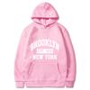 New York Brooklyn 1631 Printed Hoodie Classic Long Sleeve Jacket Daily Casual Autumn/Winter Sweatshirt Street Warmth Sweatshirt