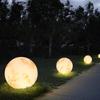Moon Floor Lamp: Courtyard Landscape Lighting In Various Sizes, Rechargeable & Solar-Powered Options Available