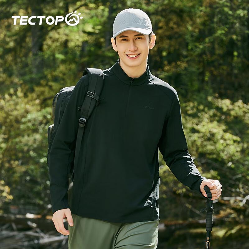 

TECTOP Unisex Lightweight Long Sleeve Crew Neck T-Shirt 3XL