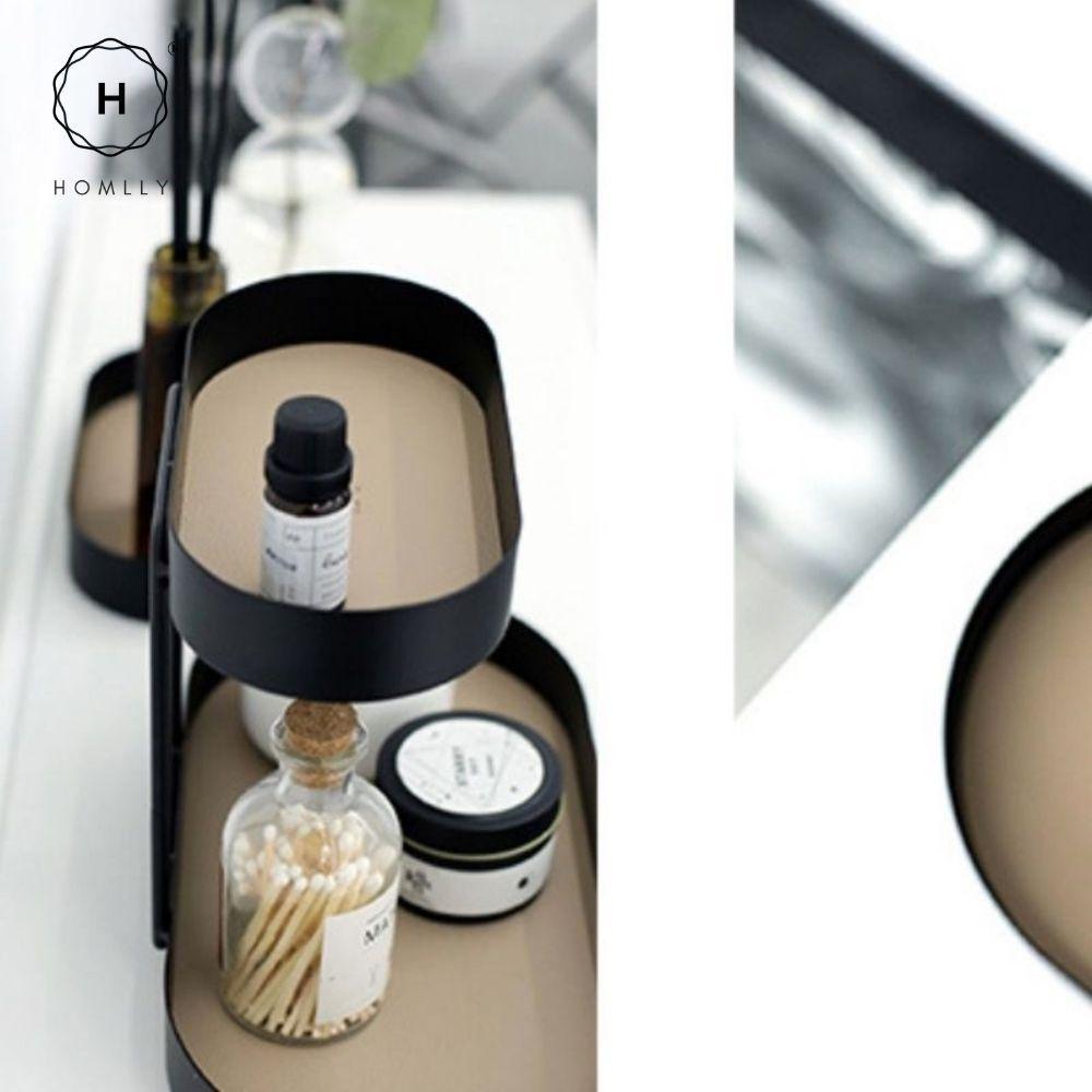 Homlly Stucco Table Display Vanity Keys Tray