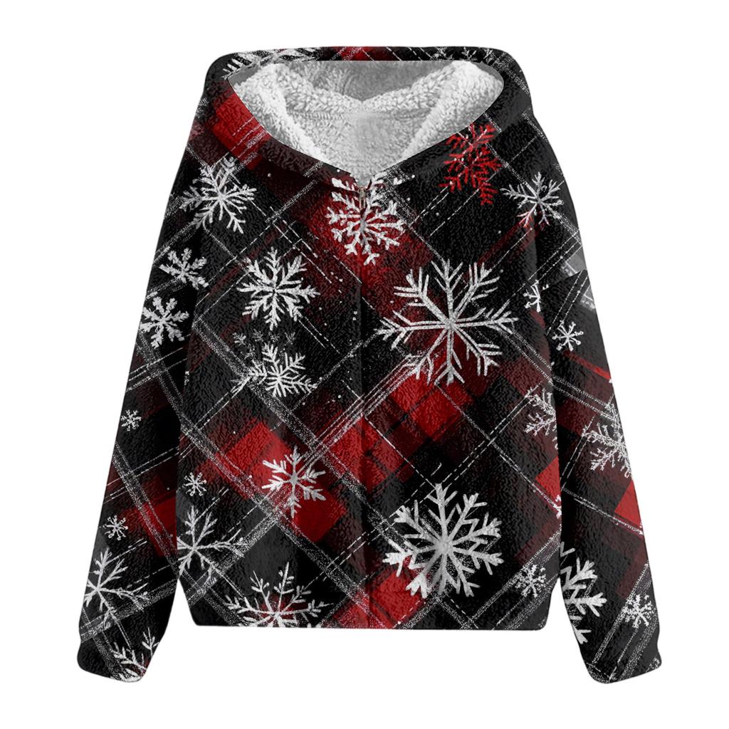 Men'S  Winter Zipper Hooded Fleece Sweatshirt With Patch Pocket Casual Jacket