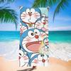 Cute Cartoon Character Printed Microfiber Beach Towel Quick Dry Soft Bath Towel For Kids Swimming