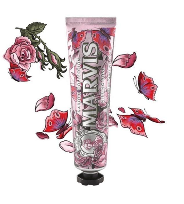 Dentifrice - MARVIS - Menthe & Rose Bulgare - 75ml - Protection Complète - Fraîcheur Durable