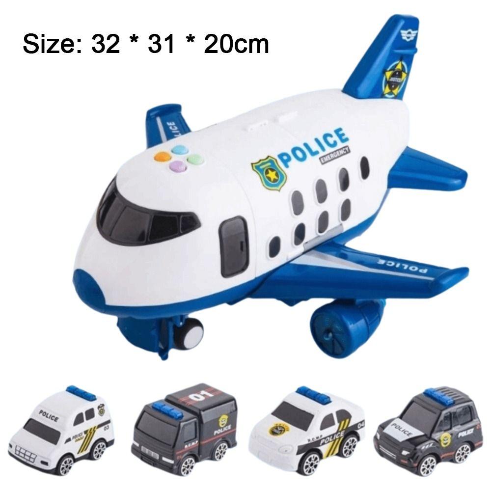 Theme Model Airplane Model Toys Light Simulation DIY Children's Toys  Kids Cars