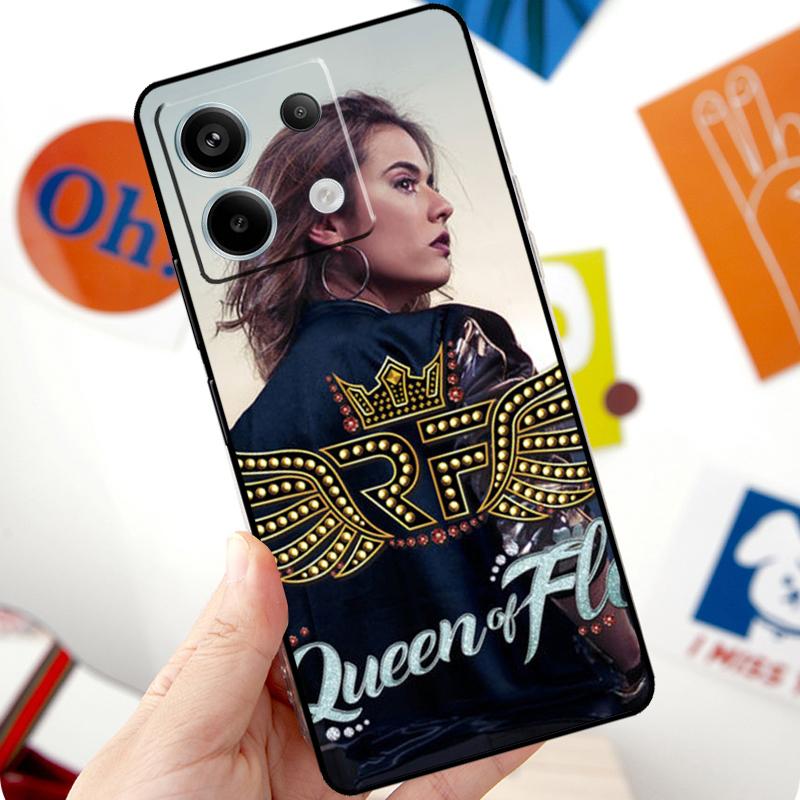 The Queen of Flow Funda For Xiaomi Redmi Note 14 Pro 10 11 12 13 Pro 11S 12S Case For Redmi 15 14C 12C 10C 13C