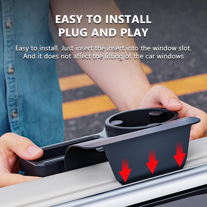 Auto Multifunktionale Aufbewahrungsbox Getränkehalter Handy Schlüssel Organizer Auto Fenster Tür Kante Organizer Auto Innenraum Zubehör