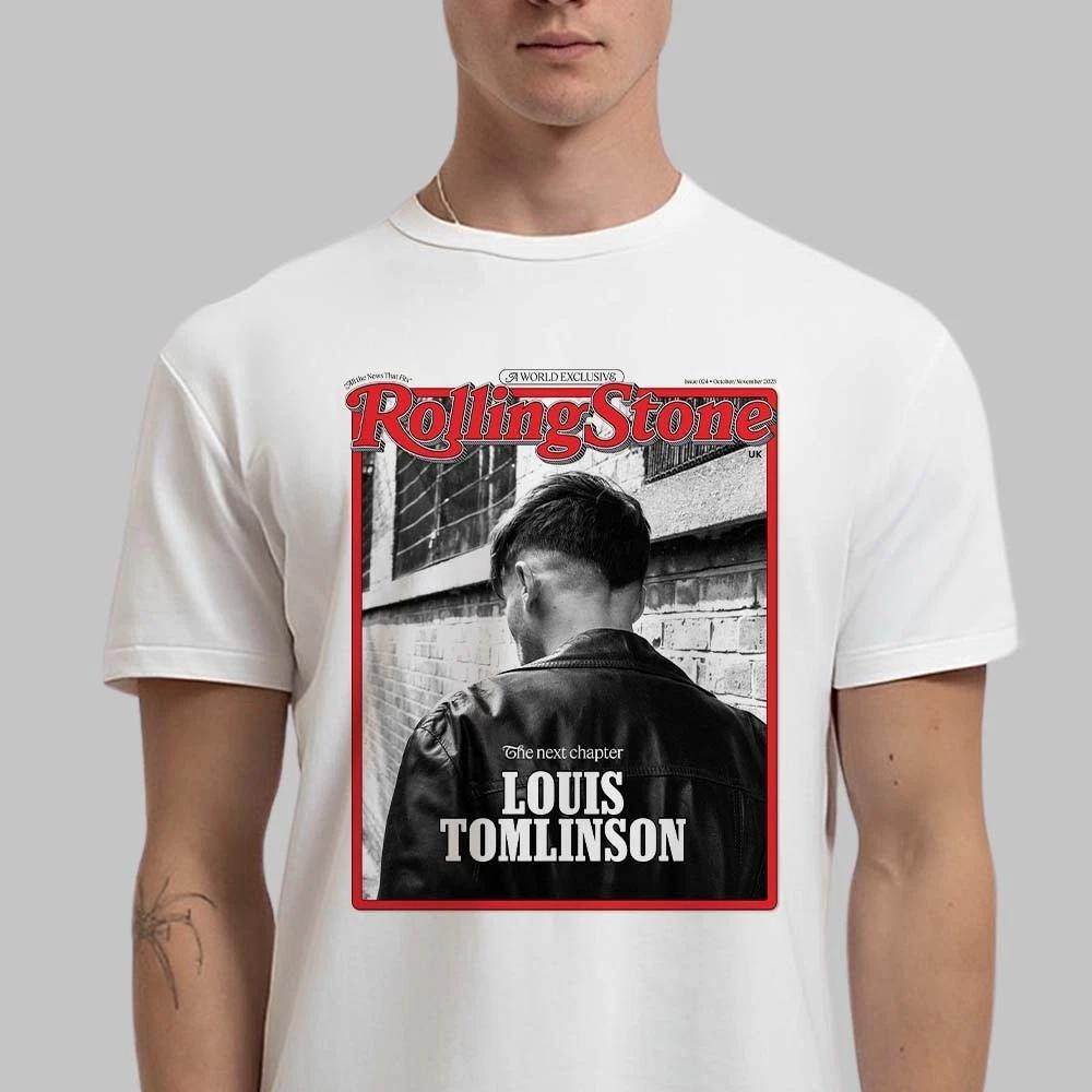 

Louis Tomlinson Graces The Cover of RStone Classic TShirt Fans Gift Size S-4XL High-end Luxury Is for Both Men and Women Top Y2k L