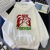 Six Seven 67 Graphic Christmas Hoodie New Year Sweatshirt Holiday Party Outfit Pullover Tracksuits Unisex Hooded Sweatshirt