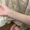 Korean Fashion Four-Leaf Clover Diamond Bracelet - Elegant, Versatile Jewelry Gift for Women