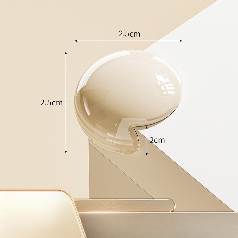 4 Airbag Table Corner Anti-collision Angle Anti-knock Silicone Protective Cover Tea Table Edge Protection Angle