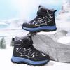 Crianças botas de neve quente crianças inverno sapatos de algodão antiderrapante neve ao ar livre quente botas de pelúcia alta superior quente calçado peludo à prova dwaterproof água tênis quentes