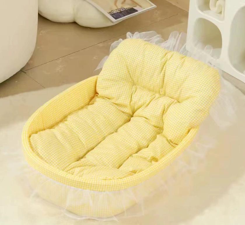 

Кошки Лежанка Собаки Коврик Лежанки Товары Питомца Щенка Аксессуары Продукты Котенка Подушка Вещи Аксессуар Домики Среды Обитания Домашние Принадлежности Дом жёлтый