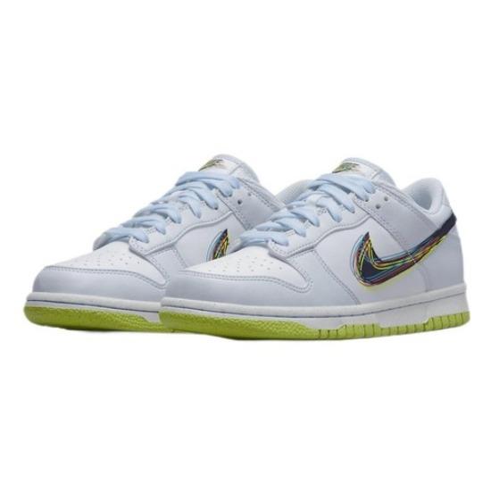 

Nike Dunk Low 3D Swoosh DV3478-100 EU 36 білий