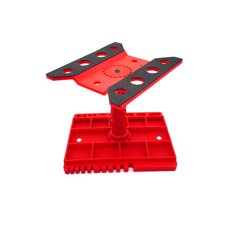 RC Cars Work Stand Assembly Platform Repair Station 360 Degree Rotate Adjustable height for 1/10 1/8 1/12 1/14 1/16 RC Car Model