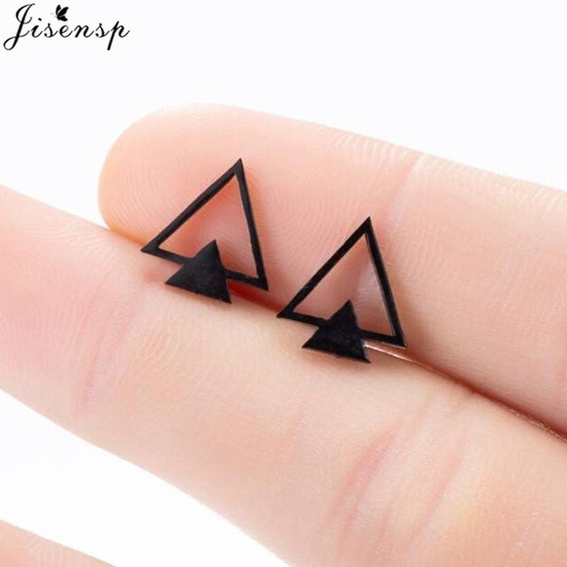 

Multiple Stainless Steel Earings Fashion Jewelry Small Animal Ear Studs Music Leaf Fairy Hummingbird Earrings Pendientes Gift gold color