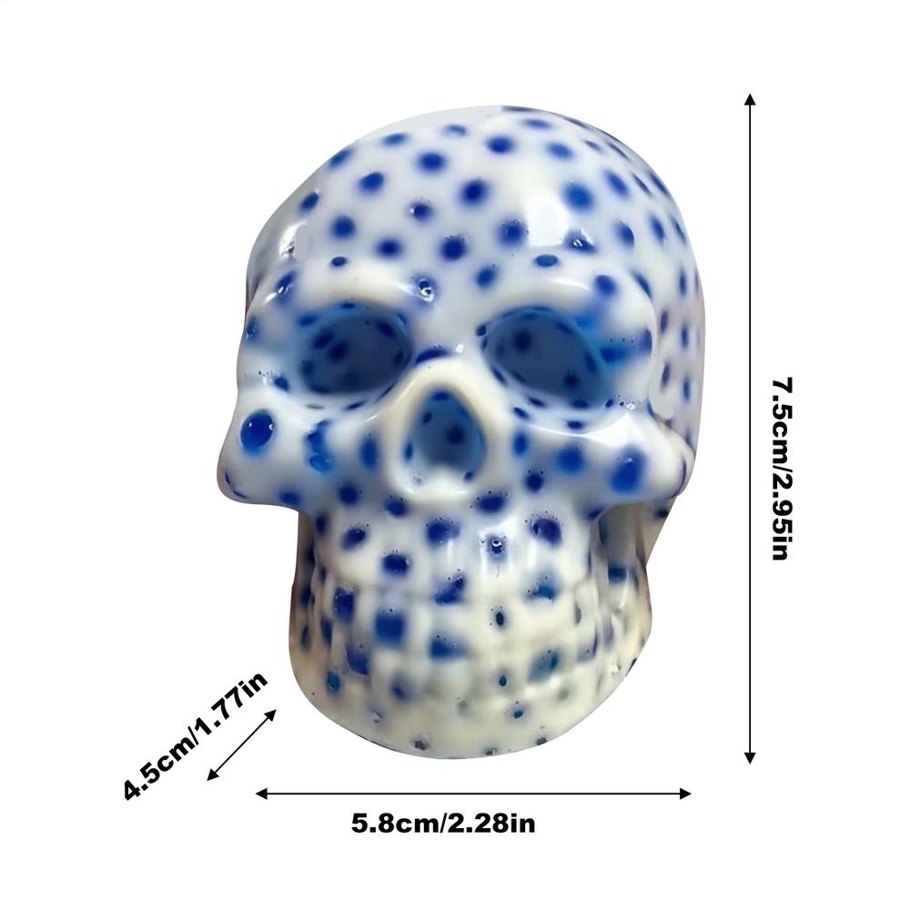 Pimple Popping Toy Zit Popping Skull Sensory Fidgets for Kids Reusable Satisfying Gadgets Party Favors for Study Relieving