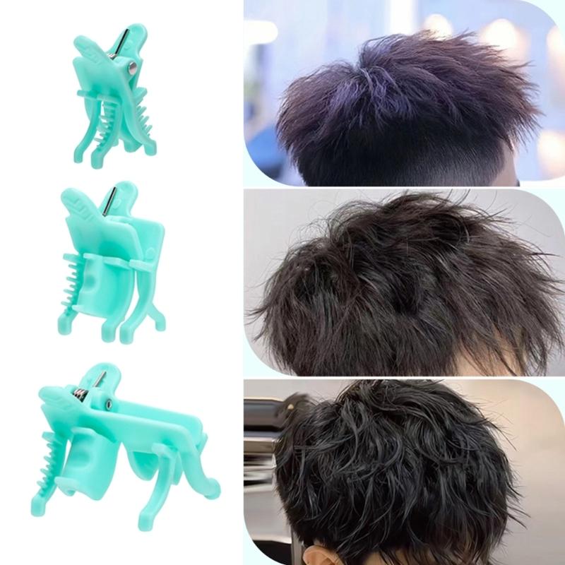 Portable Hair Voluming Clip Men's Perm Clips Hair Styling Tools Hair Perm Insulation Clips 25Pcs Volumizing Hair Clips