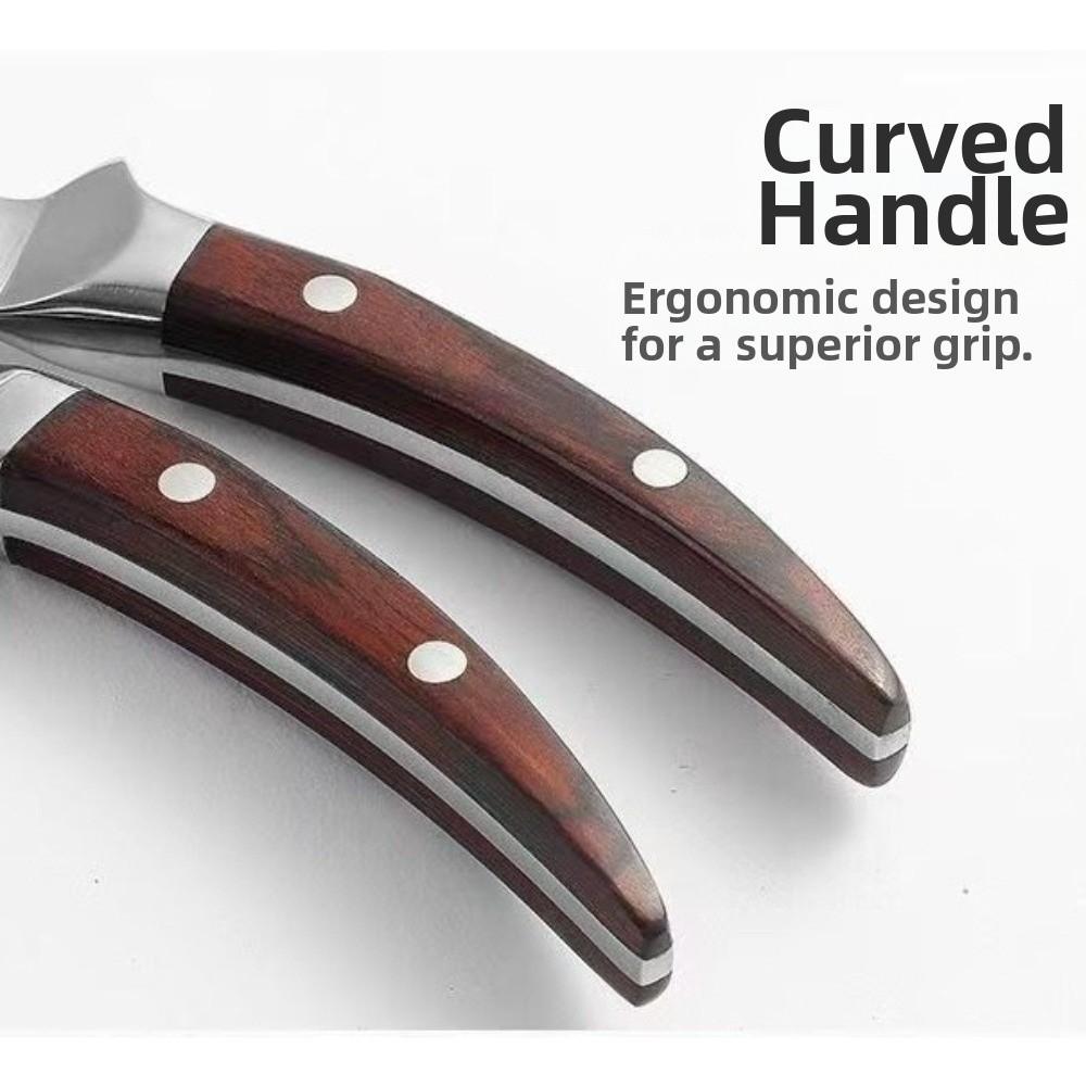 Ergonomic Chicken Bone Scissors Sharp Food Shears Household Tools Kitchen Scissors Outdoor Camping