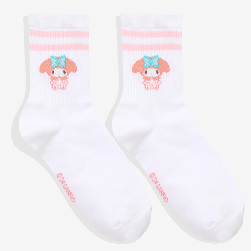 Sanrio Characters Mixed Medium Socks 4-Pair Set