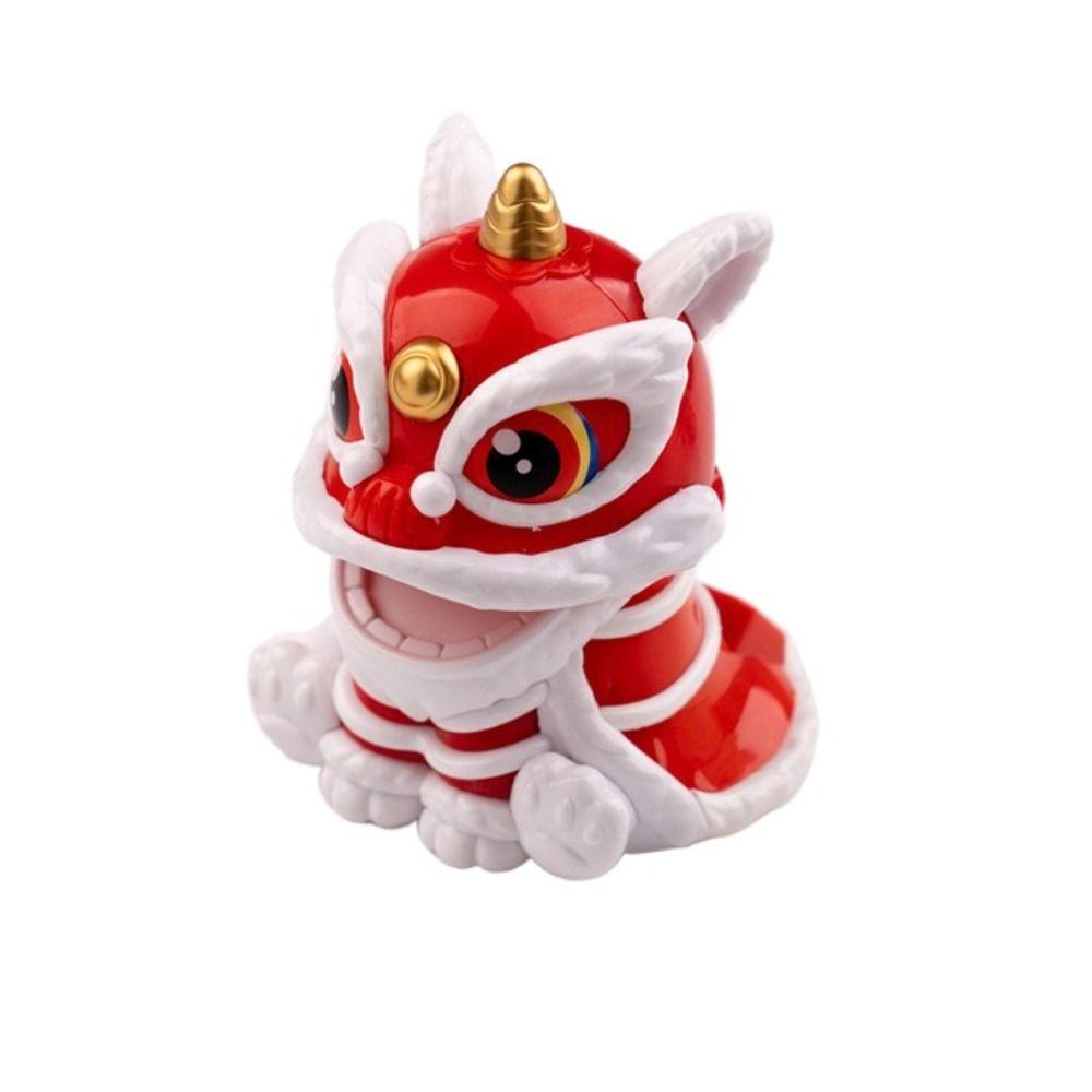 Good Fortune Solar Energy Shakes Head Lion Best Wishes Nation Tide Lion Children Toys Gifts