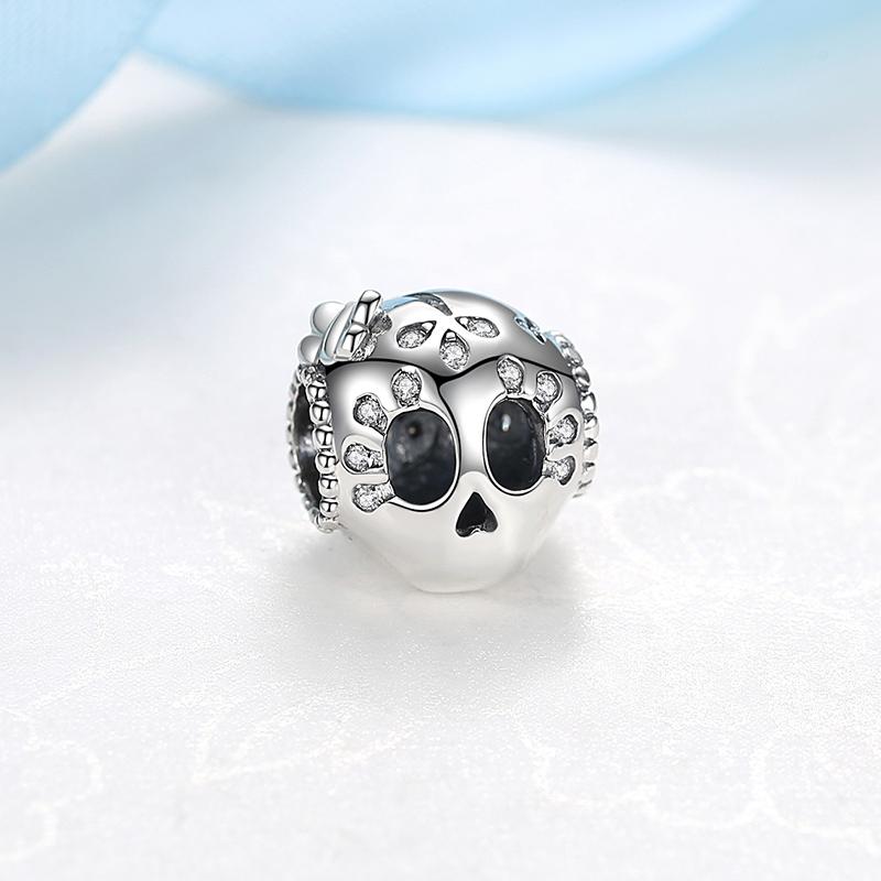 Charms Original Schädel Kürbis Drache Halloween Perlen Passend für Pan Marken Armbänder Halsketten DIY Schmuck für Frauen