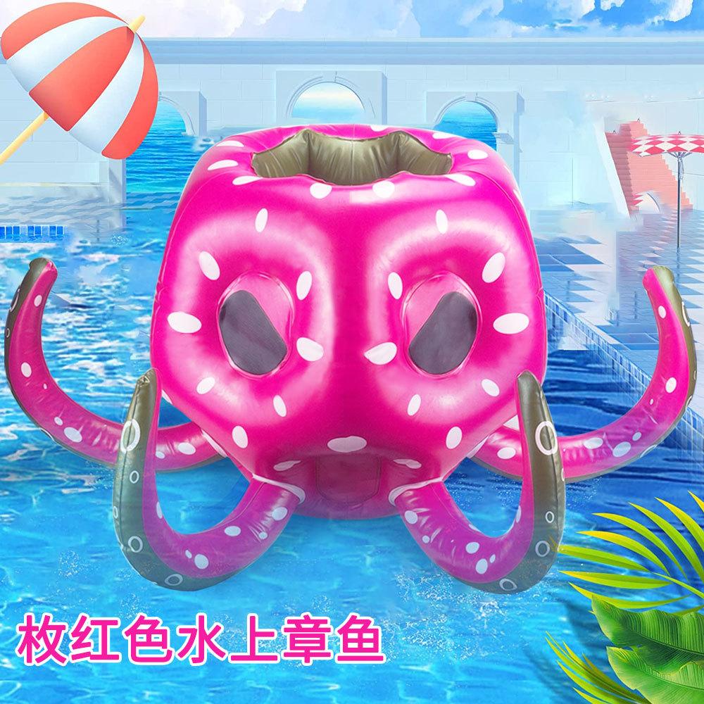 Nafukovací chobotnice na házení vody Yongqi Dětský kruh na házení do bazénu Hračky na venkovní trávník