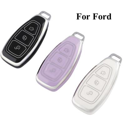 Mode Auto-Styling Schlüssel Fernbedienung Schlüsselanhänger Fall Abdeckung Schlüsselanhänger für Ford Fiesta Focus 3 4 MK3 MK4 Mondeo Ecosport Kuga Focus ST