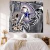 Dallas Wall Decor Tapestry Art For Pet Memorial Birthdaywedding Party Backdrop Family Gift