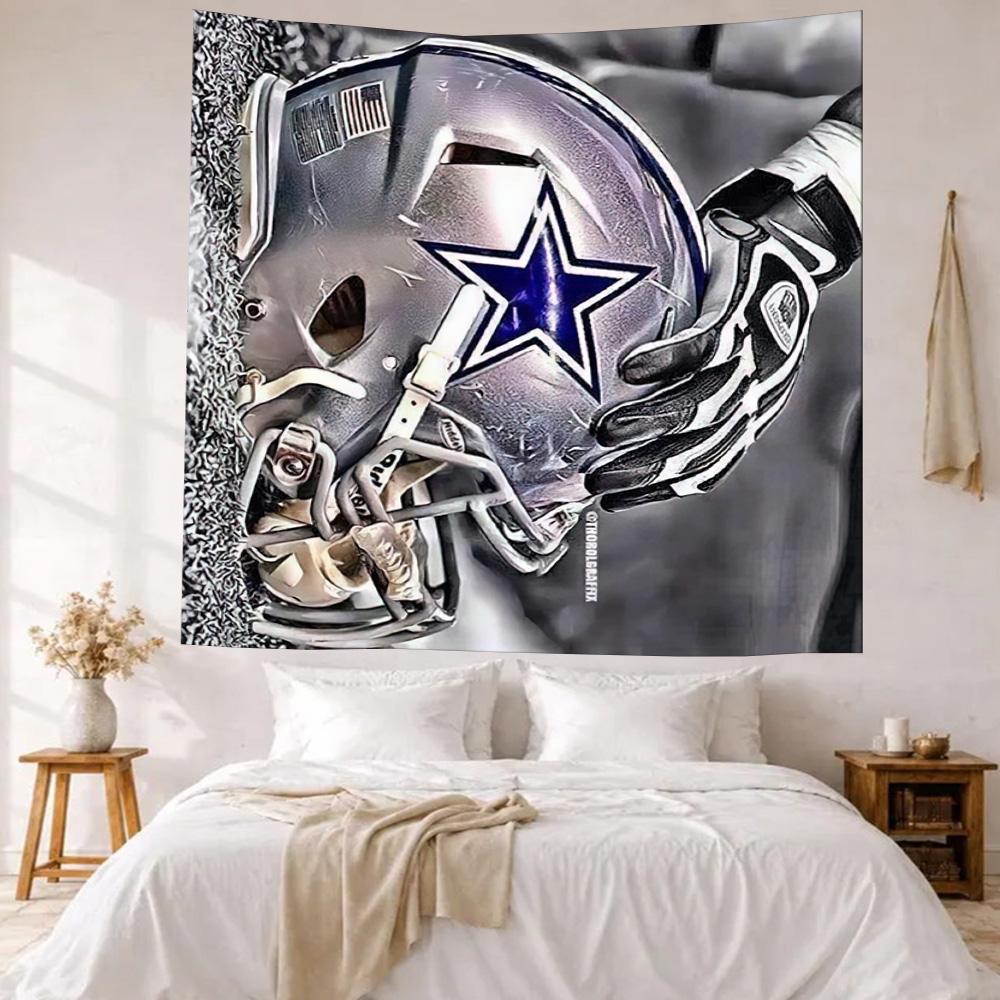 Dallas Wall Decor Tapestry Art For Pet Memorial Birthdaywedding Party Backdrop Family Gift
