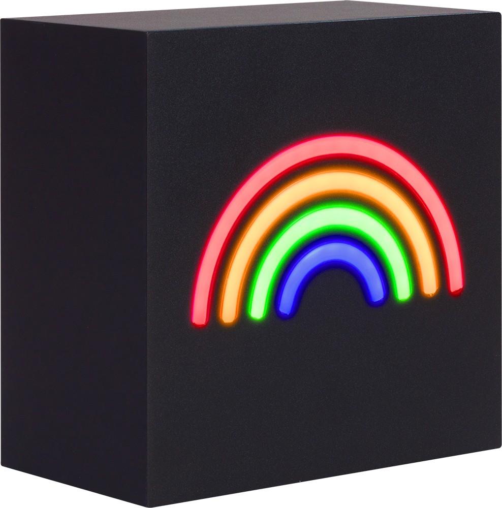 

BigBen Bezprzewodowy głośnik Neon Bluetooth® Tęcza / Drewniana obudowa, BigBen чорний