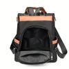 Fashion Anti-Theft Backpack, Preppy College School Daypack, Women's Casual Travel Commute Knapsack