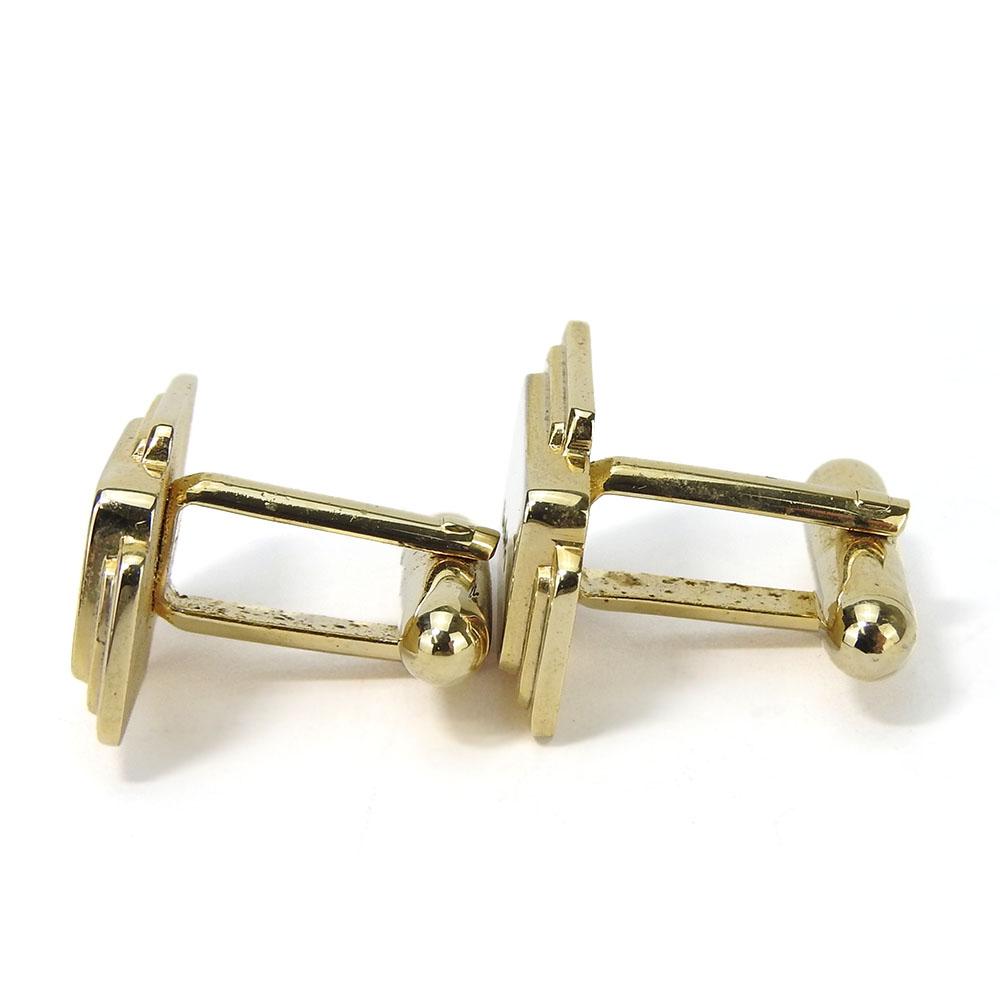 Used Pierre Cardin cuffs metal gold gold plating