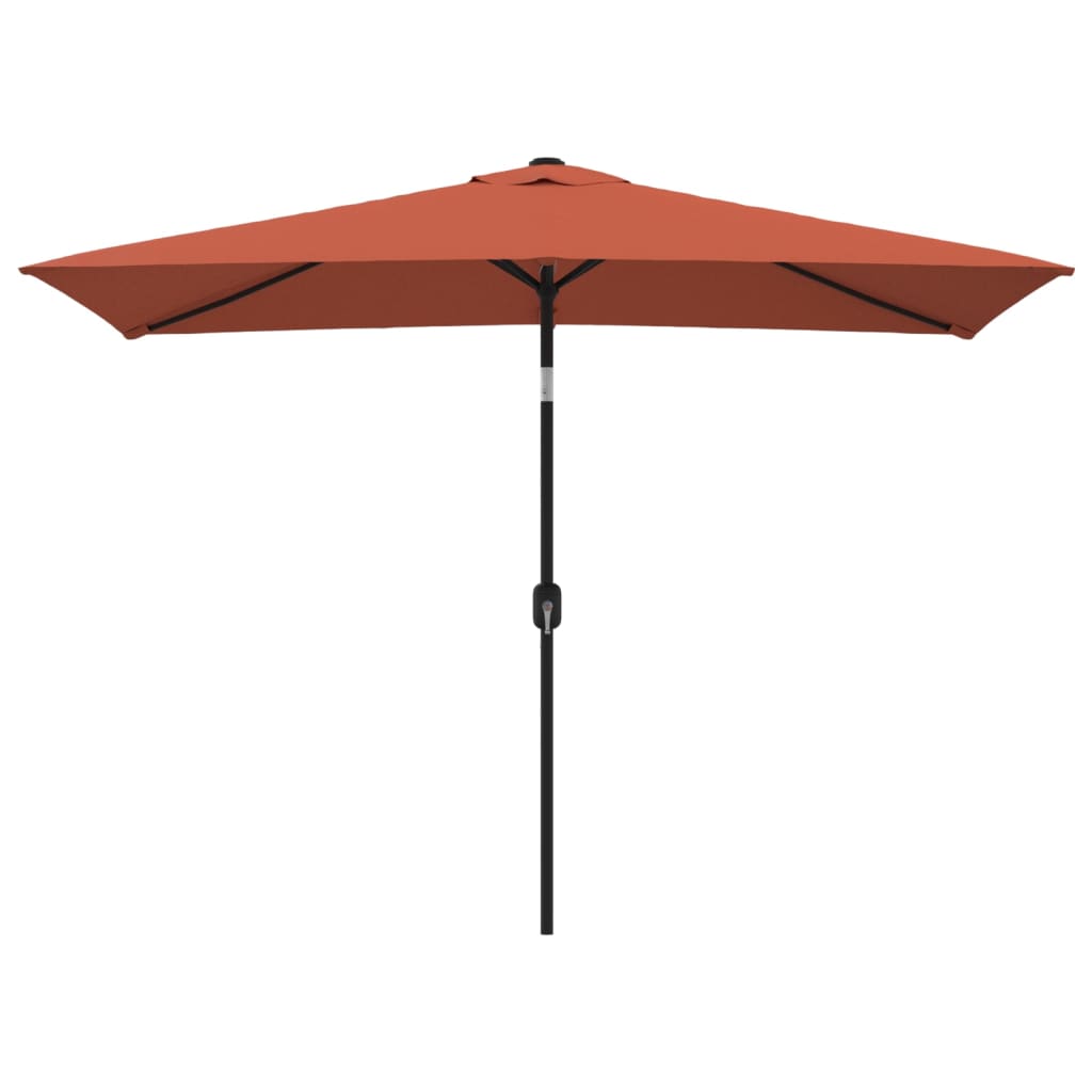 Patio Umbrellas Outdoor Parasol With Metal Pole 300X200 Cm