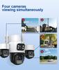 20MP 4G Ultra-Clear Solar Wireless Camera with Four Lenses for Home & Outdoor Use