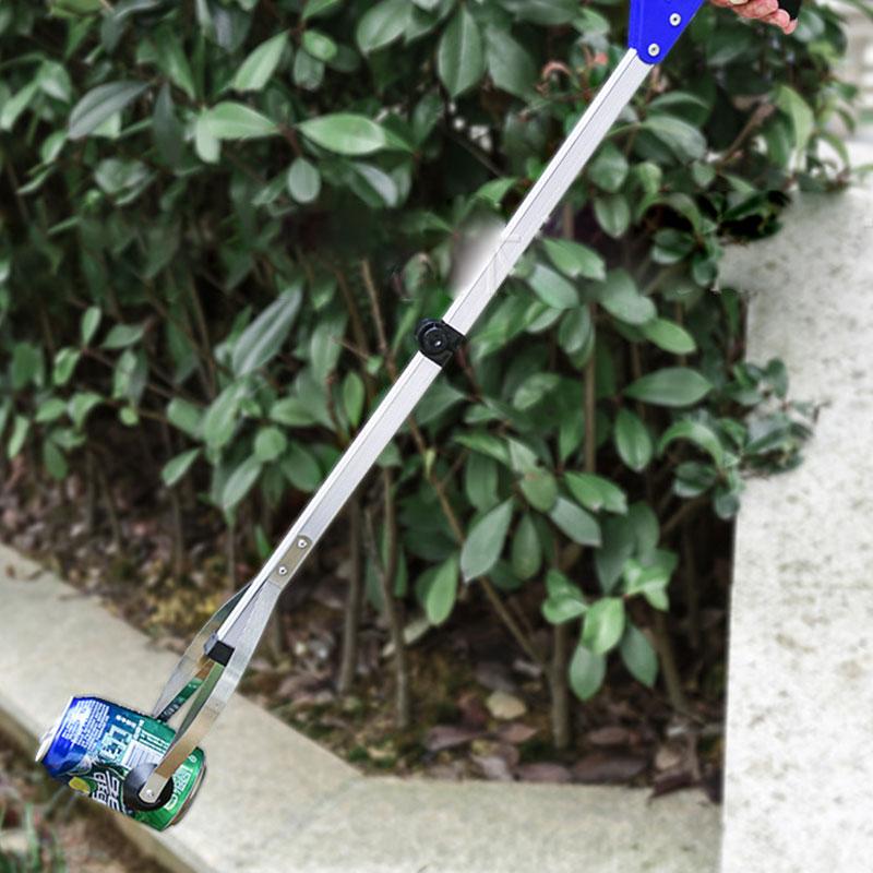 1Pcs Folding Household Garbage Picker Trash Grabber Waste Leaves Pick Up Clip