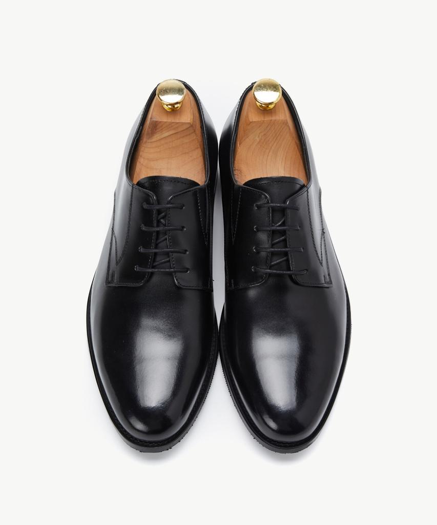 Stco Plain Toe Derby Shoes_Black_Sfwxz04Nsb