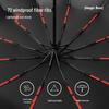 Windproof Oversized 72-Rib Men's & Women's Sun/Rain Umbrella