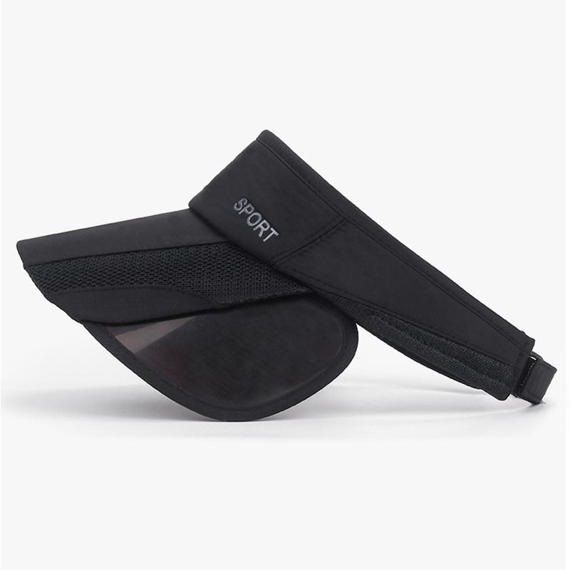 New Summer Sports Women Adjustable Brim Air Sun Hats Visor UV Protection Top Empty Solid Outdoor Men Golf Running Sunscreen Cap