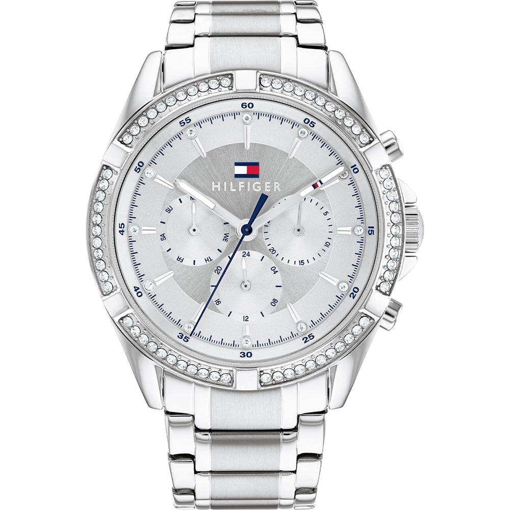 Tommy Hilfiger Kenzie Silver Stainless Steel Men s Quartz Watch 1782557 серебряный