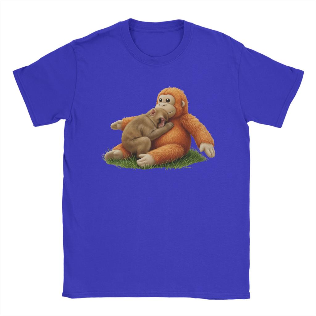 Cool Punch Monkey Tshirts For Unisex Crewneck Pure Cotton T Shirts Short Sleeve Tees Gift Idea Clothing