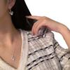 Luxury Women Jewelry Set with Colorful Teardrop Yellow Diamond Earrings and Necklace Full of Sparkling Stones