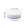 11-Inch Non-Slip Colored Plastic Cake Turntable for DIY Baking and Decorating