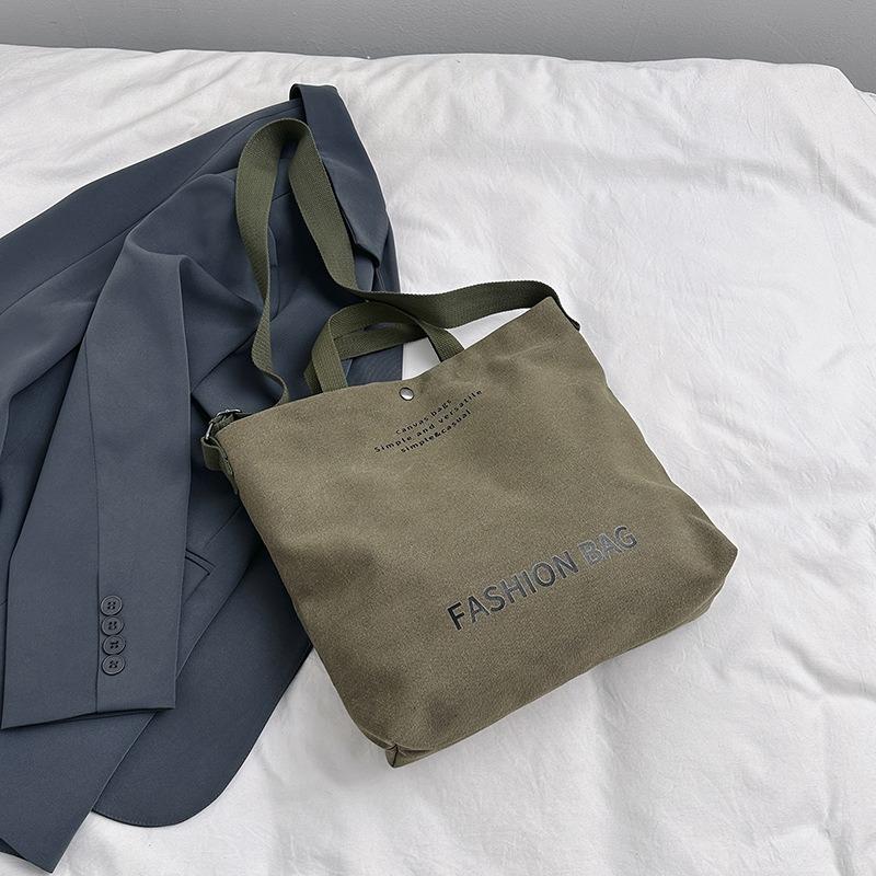 Pendler Canvas Tasche mit großem Fassungsvermögen