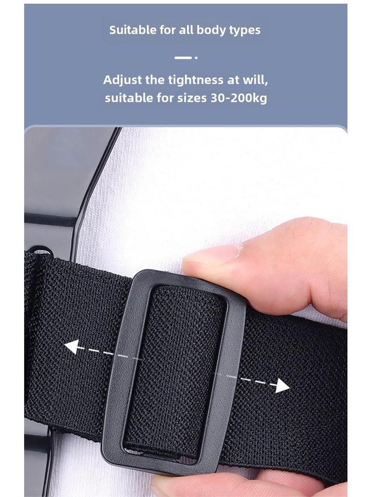 First-Person View Chest Strap for Mobile Phones – Wearable Mount for POV Filming and Riding