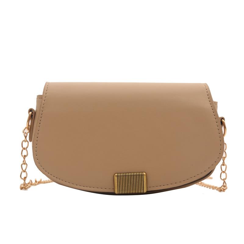 2025 new temperament fashion design single shoulder crossbody foreign style solid color retro fresh underarm texture crossbody bag bag