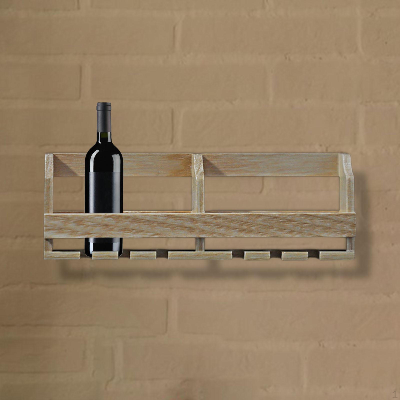

Dollhouse Wine Display Rack 1/16 1/12 Miniature Holder DIY Scene Model for Tabletop Decor Wood Color
